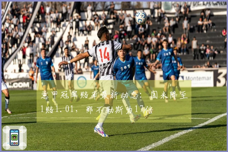 意甲冠军赔率最新动态：国米降至1赔1.01，那不勒斯为17倍
