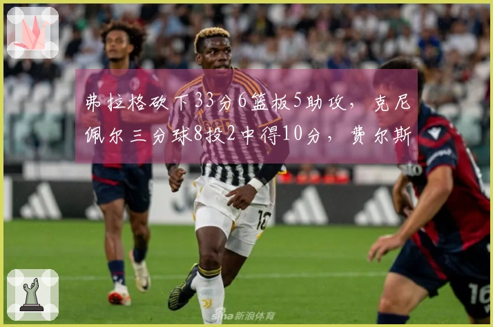 弗拉格砍下33分6篮板5助攻，克尼佩尔三分球8投2中得10分，费尔斯贡献36分6助攻